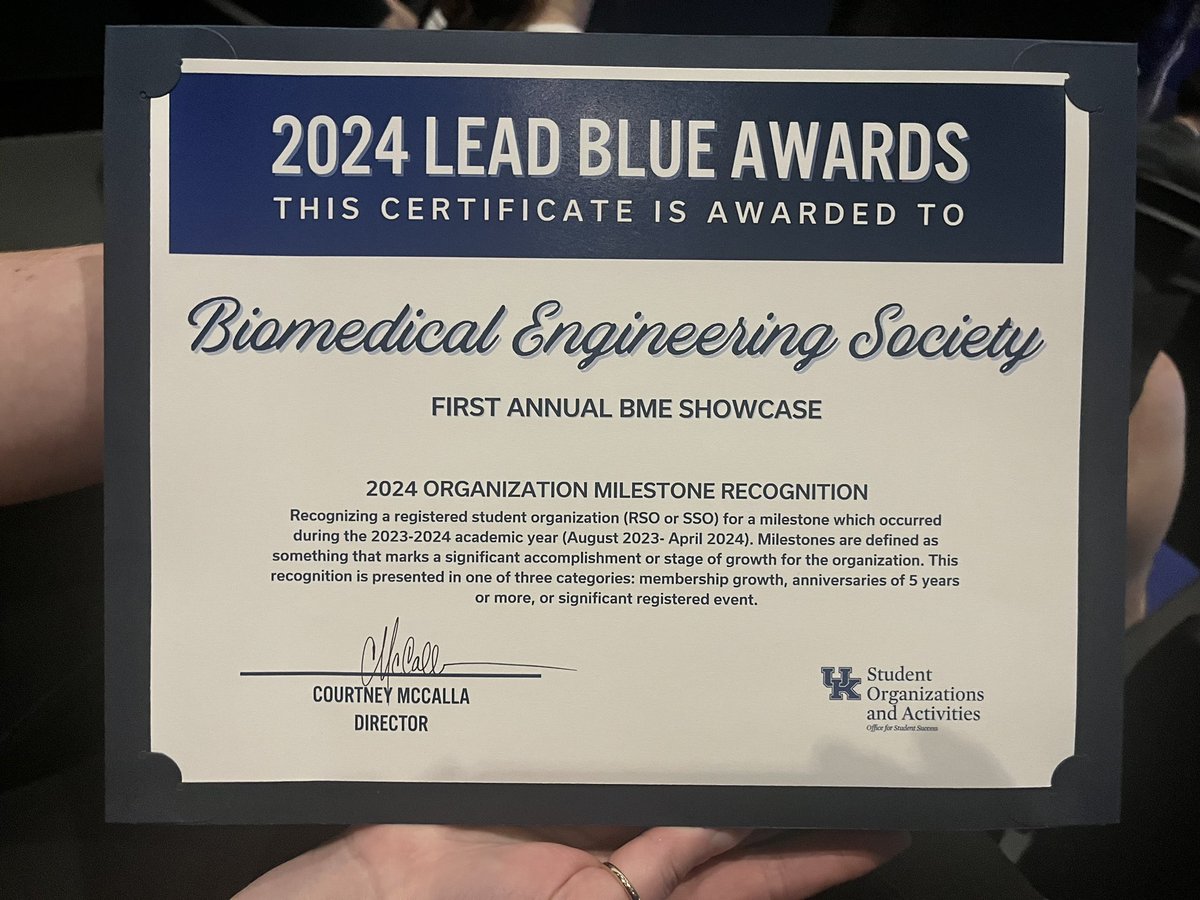 Biomedical Engineering Society at UK tweet media