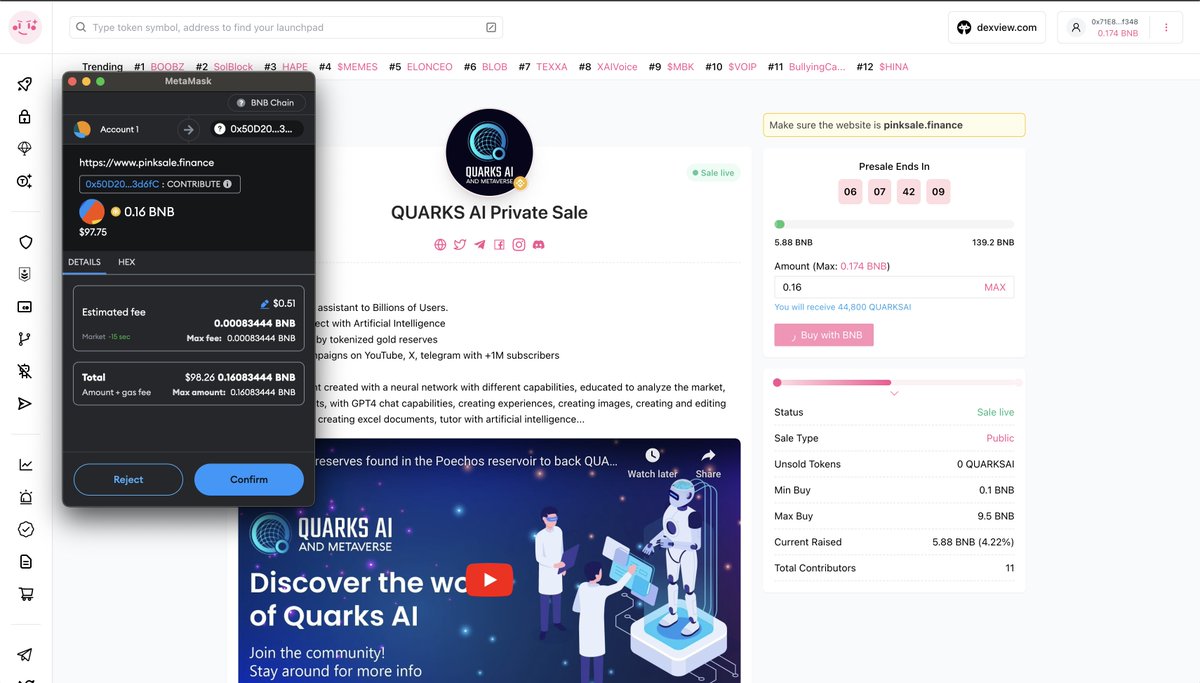 BUENO! Entre un poquito de dinero a la pre-venta de este proyecto, nadie sabe que suceda. 

Vean el video antes de entrar, este es el enlace y en la descripcion eta la pagina de la pre-venta. SUERTE!
youtu.be/PSfHqyOGXOo