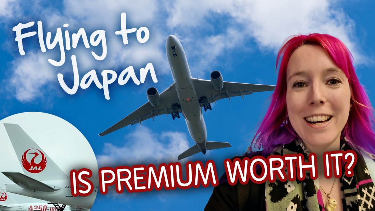 Is premium economy worth it? ✈️ Join me on a 14 hour flight to Japan & back, comparing economy & premium, in today's new video: youtu.be/3Sk9gEHuCIQ