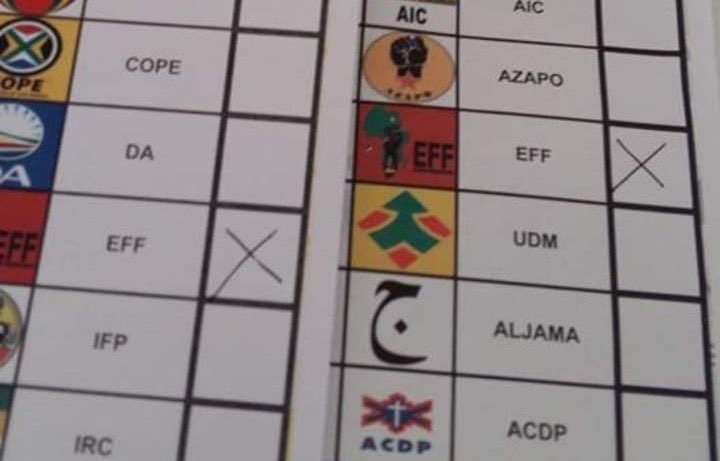 ChrisExcel102i's tweet photo. This is how it is done

Vote EFF throughout 

#VoteEFF #VoteEFF29May2024 https://t.co/uOnzsgTM3Y