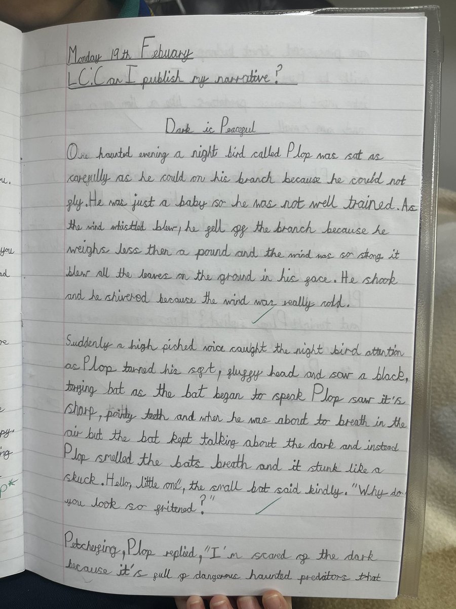 HolySpiritWA9's tweet photo. Mrs Lamble is so proud of the amazing writing that year 2 have produced! You are all superstars! 🌟 #wearewriters #authorsinthemaking https://t.co/1Z8gVgL63w