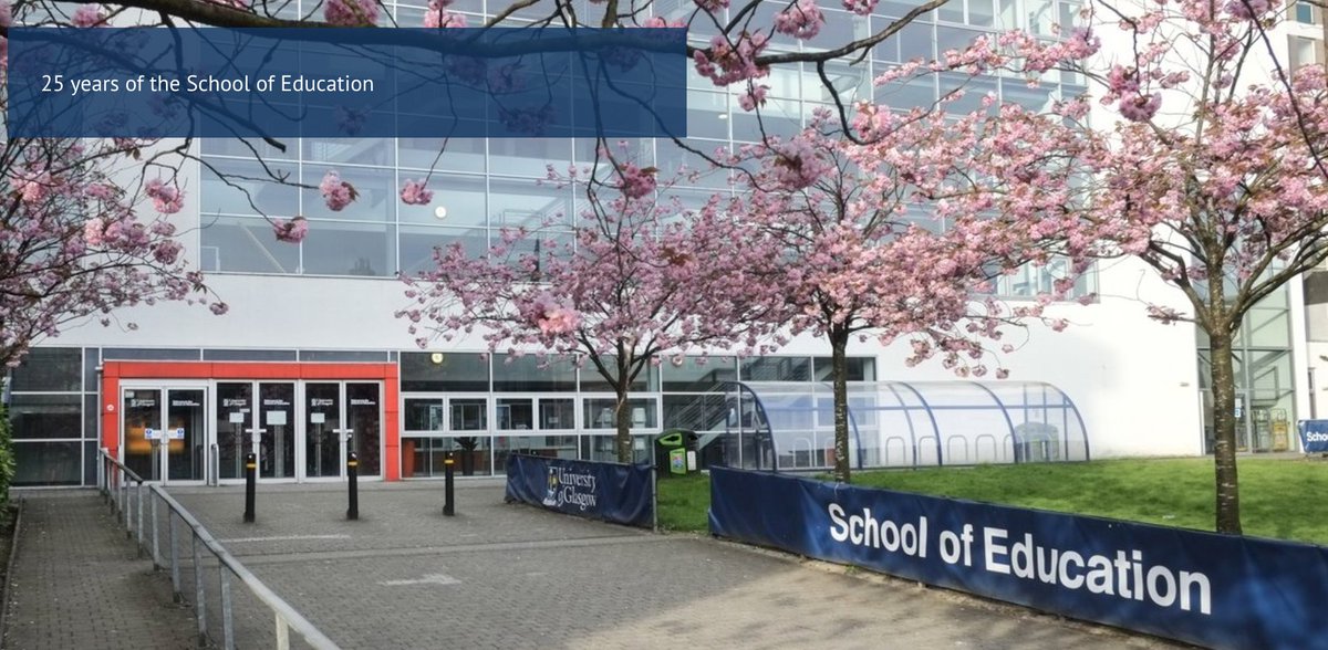 Thank you to all who have signed up for this partnership event! The sign up deadline for GCC educators is Tuesday 30th April 2024. This event also coincides with the 25th Anniversary celebration of the School of Education! Congratulations @UofGEducation! glasgow.cpdservice.net/Staff/Courses/…