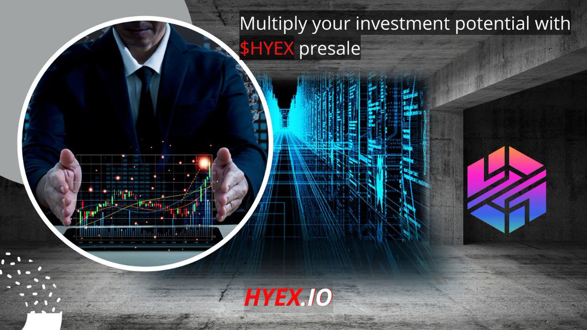 Don't miss your golden opportunity! The HYEX token Presale is live, offering 1 $HYEX at $0.4. Take advantage of this exceptional rate and invest in your future.

#HYEX #HYEXCHANGE
⚾️
@HYEX_io
⚾️
#cryptotrading #CryptoSecurity 
 #EliteMarketingArmy