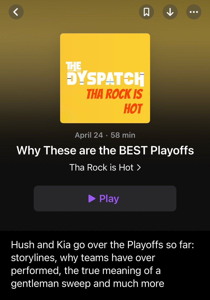 TheDyspatch's tweet photo. 🚨🚨NEW EPISODE of Tha Rock is Hot Podcast🚨🚨

Everything you need about the NBA Playoffs right here courtesy of @TruthTellerNBA and @BluRayHush 

APPLE PODCAST: https://t.co/E4PAOgHrWt

SPOTIFY: https://t.co/E4PAOgHrWt https://t.co/zuZ7kNm0Od