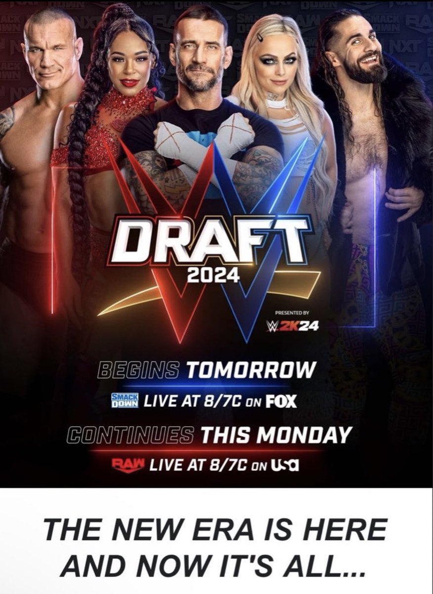 Liv on a cover with CM Punk, Seth Rollins, Bianca Belair, and Randy Orton. 

That could’ve been ANYONE else btw.