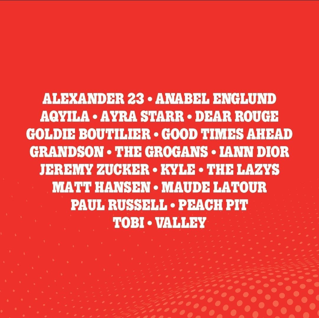 Jeremy Zucker will be part of the @calgarystampede's Line Up.

He will perform at the Coca Cola Stage Sunday, July 14th