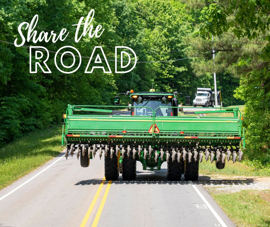 Equipment is on the move.  #sharetheroad #plant24
