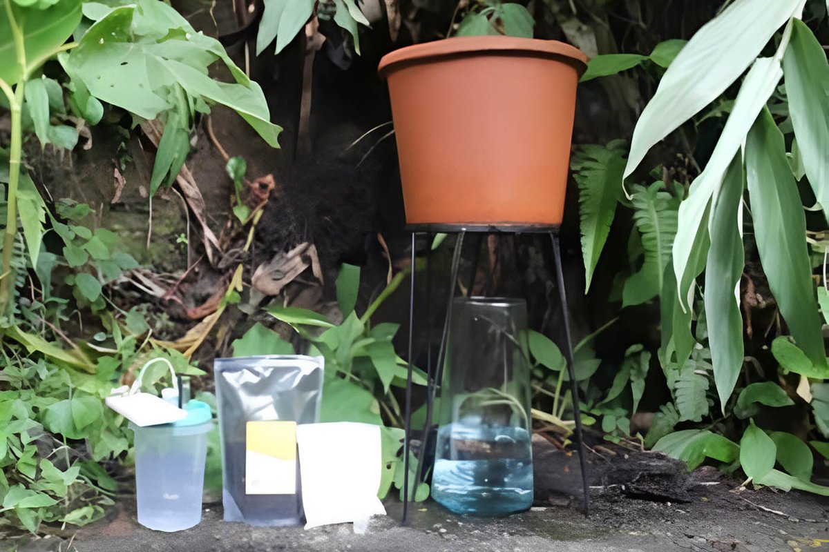 #AgenciaUNAL | Integrantes de una comunidad indígena en Rio Sucio, Caldas podrán purificar su agua de forma artesanal a través de un artefacto desarrollado por investigadores de la @UNALOficial Clic aquí para saber cómo funciona esto acortar.link/Ir8YiV