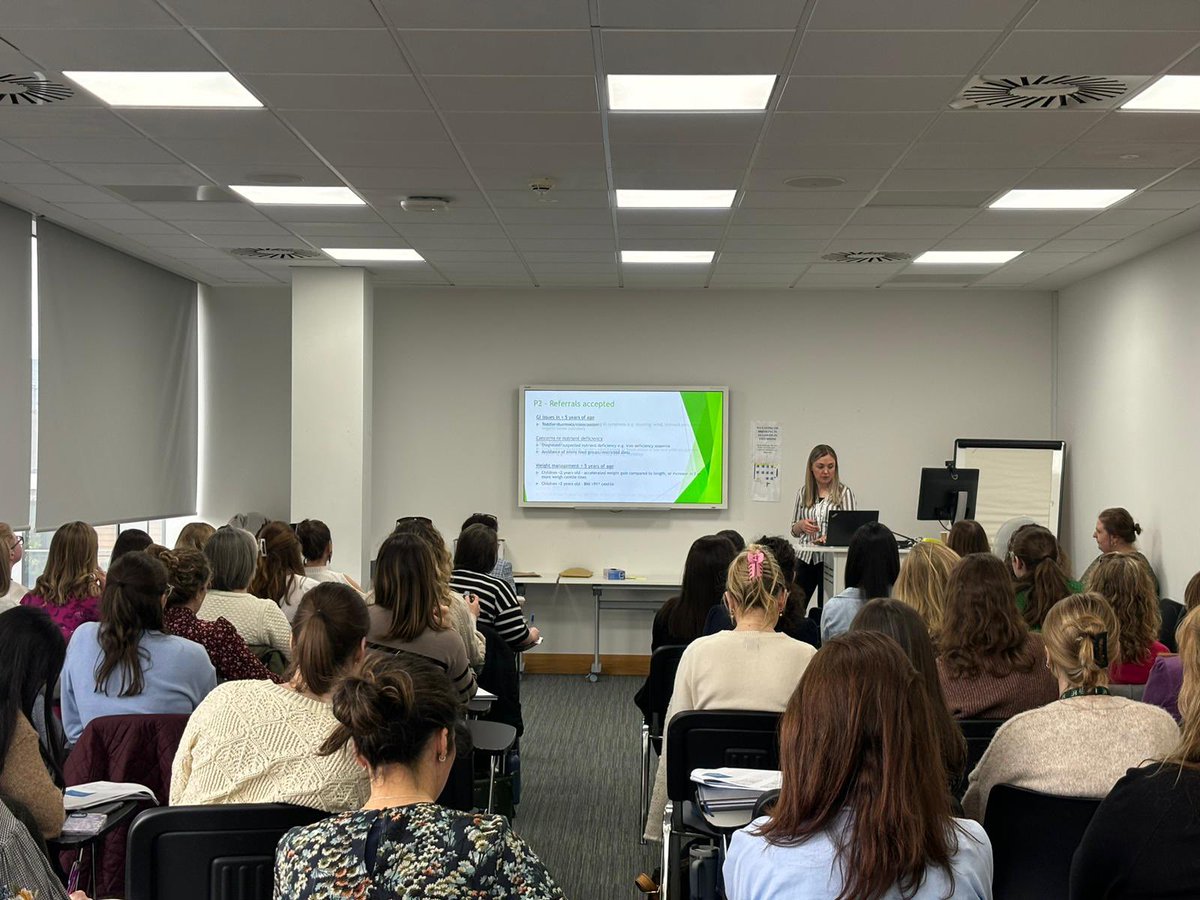 Great to see DSKWW paediatric SLTs at our FEDS study day. Pleased to have this pathway finally embedded in our community service. Thanks to the SLT managers for their support, the DSC FEDS team for all their work and to Fiona, DSC dietician for presenting  <a href="/HSECHO7/">HSE Dublin South, Kildare & West Wicklow</a>