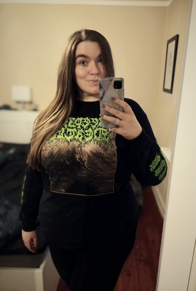 Today is a @CreepingDeathtx longy day. #deathmetal #merch #thighsofdoom #metaltwitter