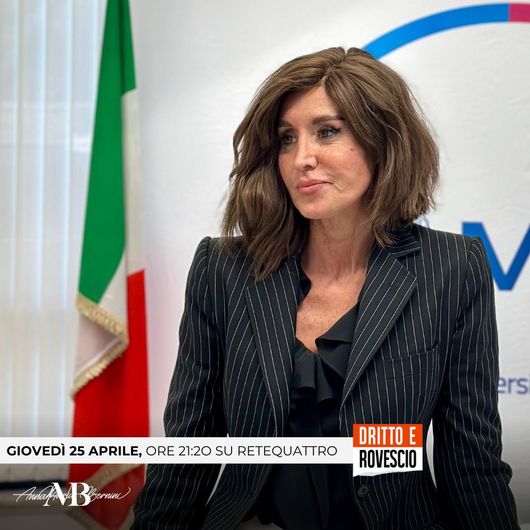 📺 Questa sera alle 21.20 sarò ospite a @Drittorovescio_ con @dicedeldebbio su @mediaset_rete4. Vi aspetto!