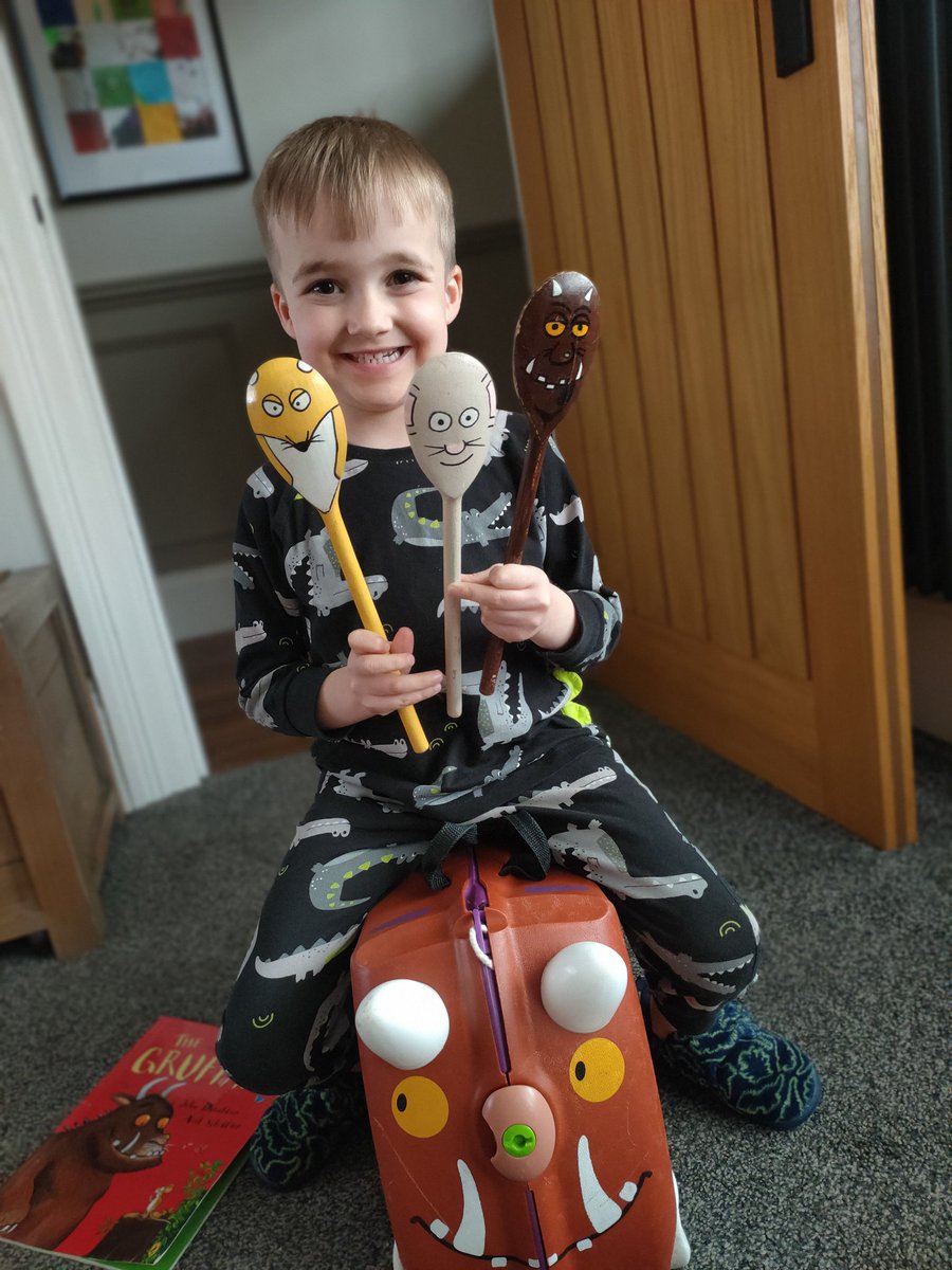 whitee701's tweet photo. We have loved having the gruffalo trunkie this week ❤️ @WMPrimaryF2 https://t.co/nOga2fSTMY