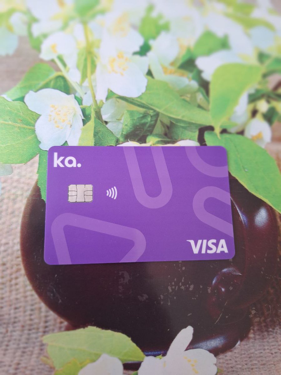 Damn, I love how the @ka_app card looks! ⚡ The only problem now is I hate spending #crypto, but gotta flex to my friends! #crypto #cryptocurrencies #BTC #bitcoin