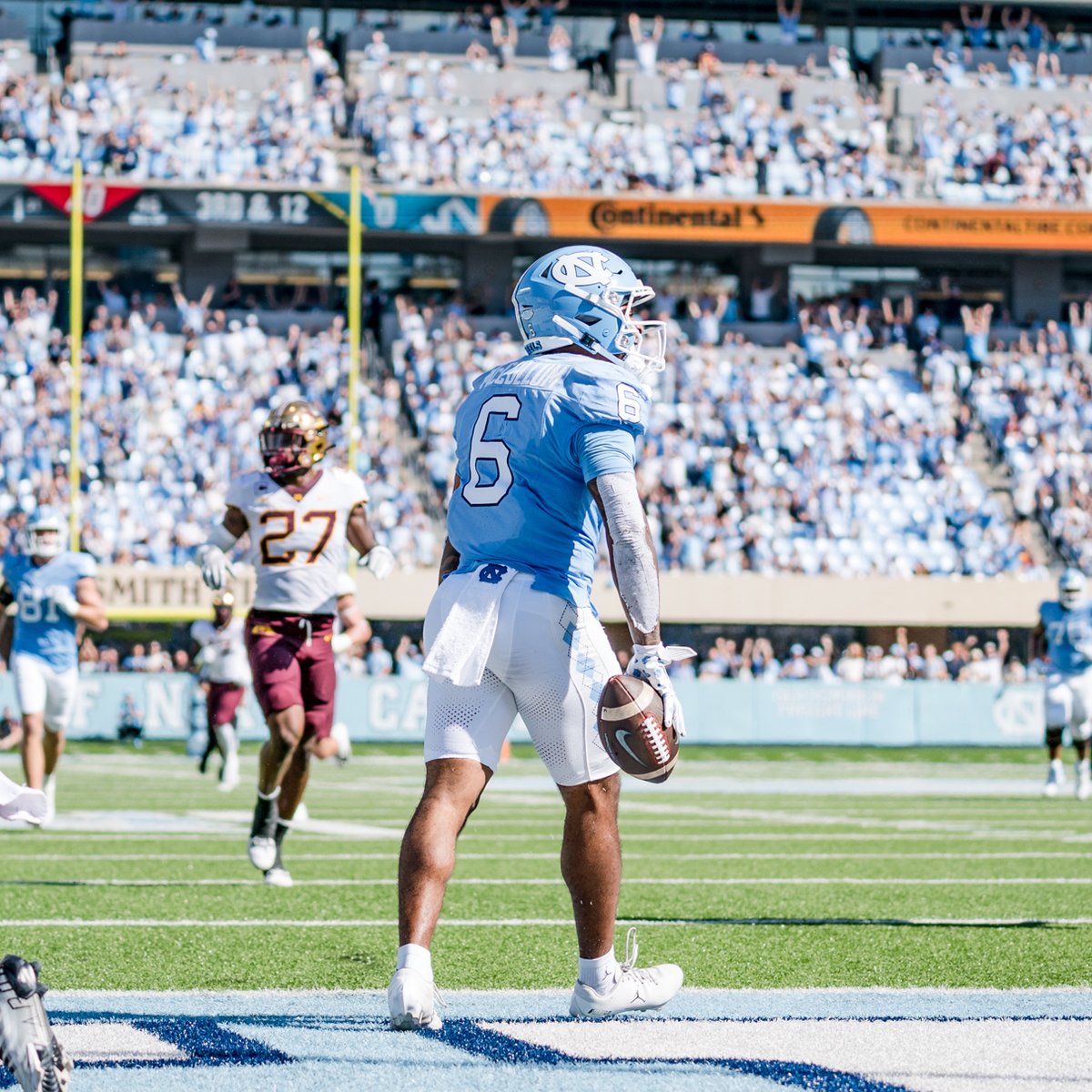 Tomorrow is the 𝐋𝐀𝐒𝐓 day to request @uncfootball single-game tickets with priority as a Rams Club member! 🎟️ Log into your Rams Club account to submit requests before 5PM on April 26 and be a part of the action in Kenan next season 🏈 #GoHeels | @UNCTix