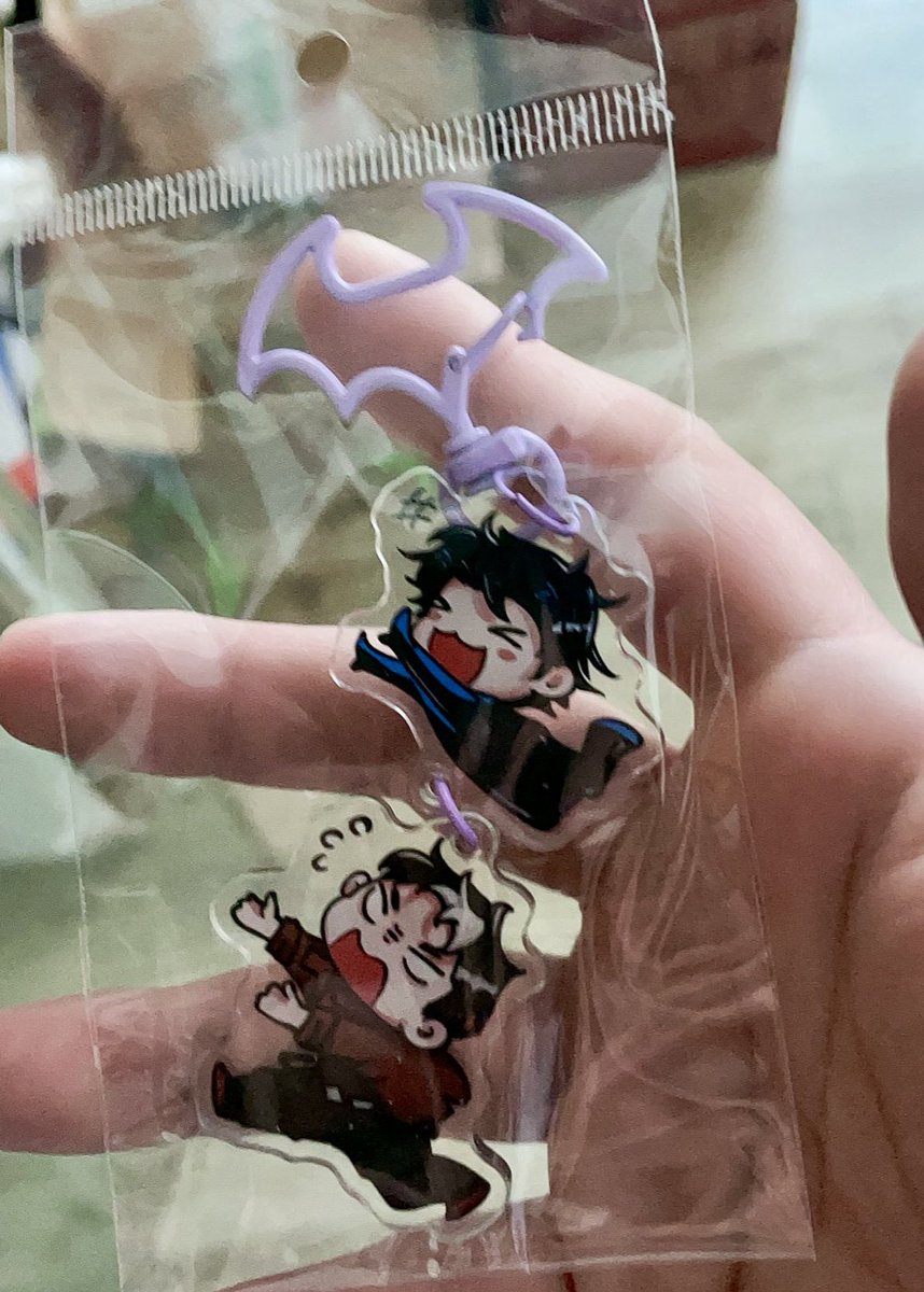 nighthoodzine's tweet photo. Cute linked charms designed by the lovely @moonfox281 
Available in all three physical bundles
#jaydick #nighthoodzine #zinemerch https://t.co/ard4hPRxe9