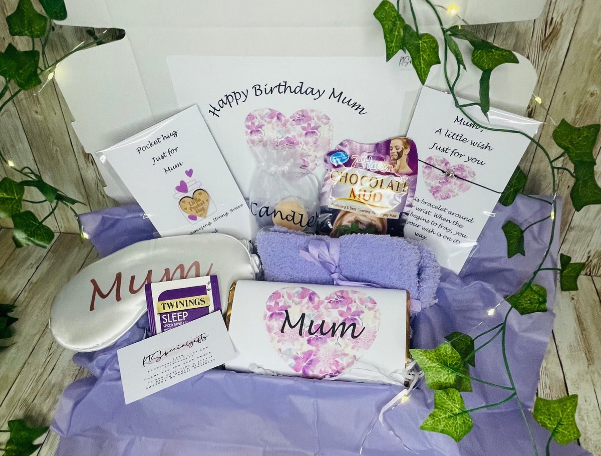Lovely personalised mum hamper, ideal gift for any occasion. Pamper hamper, birthday, get well soon, miss you. 

ktspecialgifts.etsy.com/listing/143118…

#mumgift #giftforher #birthday #mum #pamperhamper #mummygift #bestmum #etsy #mumgiftideas #getwellsoon #missyou #cheerupgift
