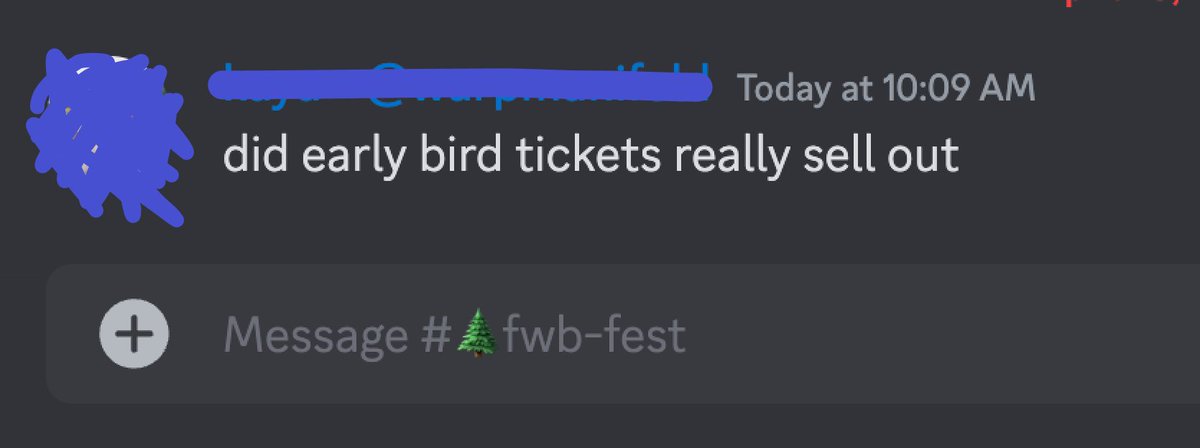 steady lads, deploying more tickets. we're unlocking a second release of early bird FEST tix. early bird = 30%-off the full cost to attend FEST. price goes up next week, followed by our complete music line-up 👀👀👀👀👀👀👀👀👀👀👀👀