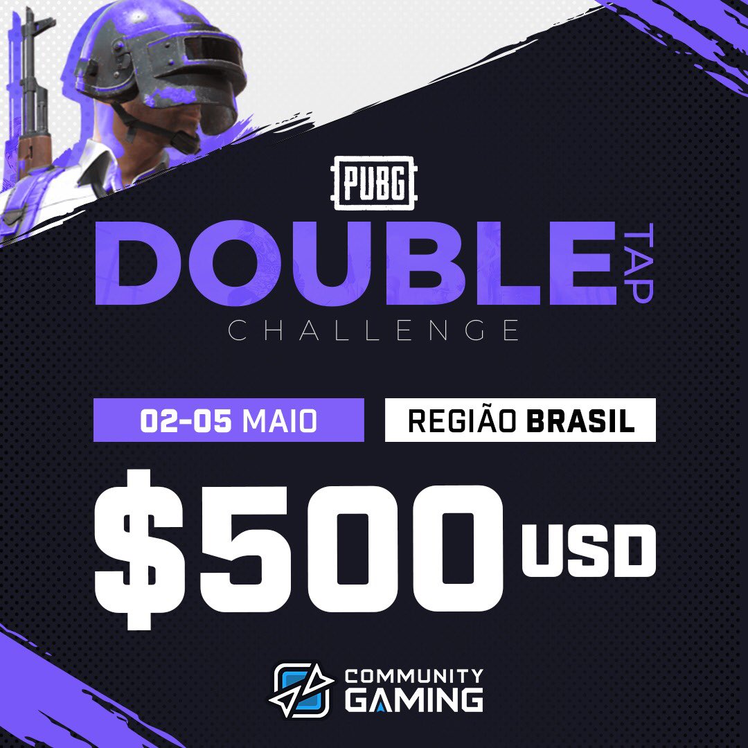 🔥 DOUBLE TAP CHALLENGE #3 🔥

📅 02/05 Cuartas (MD6) - 03/05 Semis (MD6) - 04/05 y 05/05 Final (MD12) 
💵 $500 de Premiación al Top 4!
📝 Registro abierto en el enlace de abajo:

communitygaming.io/tournament/dou…