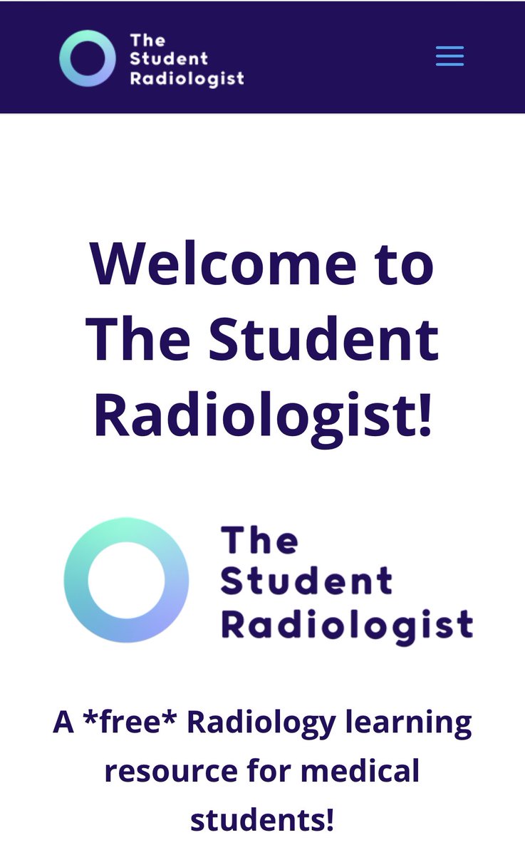 Wow!! So this happened! 

Thank you @NHS_Education for this 🙏🏼 

#Innovation #Technology #Education #Radiology #MedStudentTwitter #MedEd #ClinicalReasoning 

thestudentradiologist.co.uk