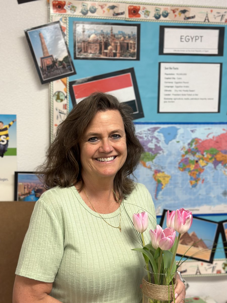 Our first April 2024 Employee of the Month spotlight goes to Kari Abraham, Project Potential gifted teacher at Moon Mountain Elementary School. Her colleagues describe her as dedicated, creative and caring. #WESDFamily