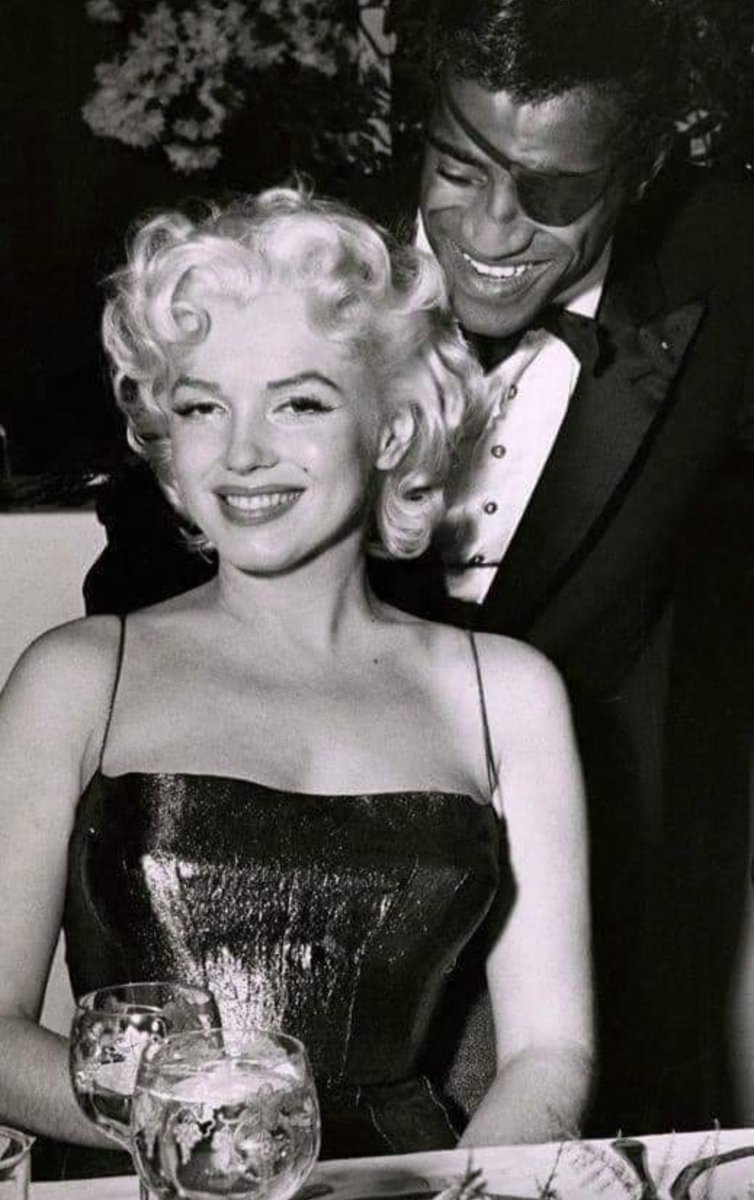 Did you know that Sammy Davis Jr. and Marilyn Monroe were great friends? They were!...There are numerous photos of them hanging out together. Many years after she died he said: 'Still she hangs like a bat in the heads of the men who met her, and none of us will ever forget her.'