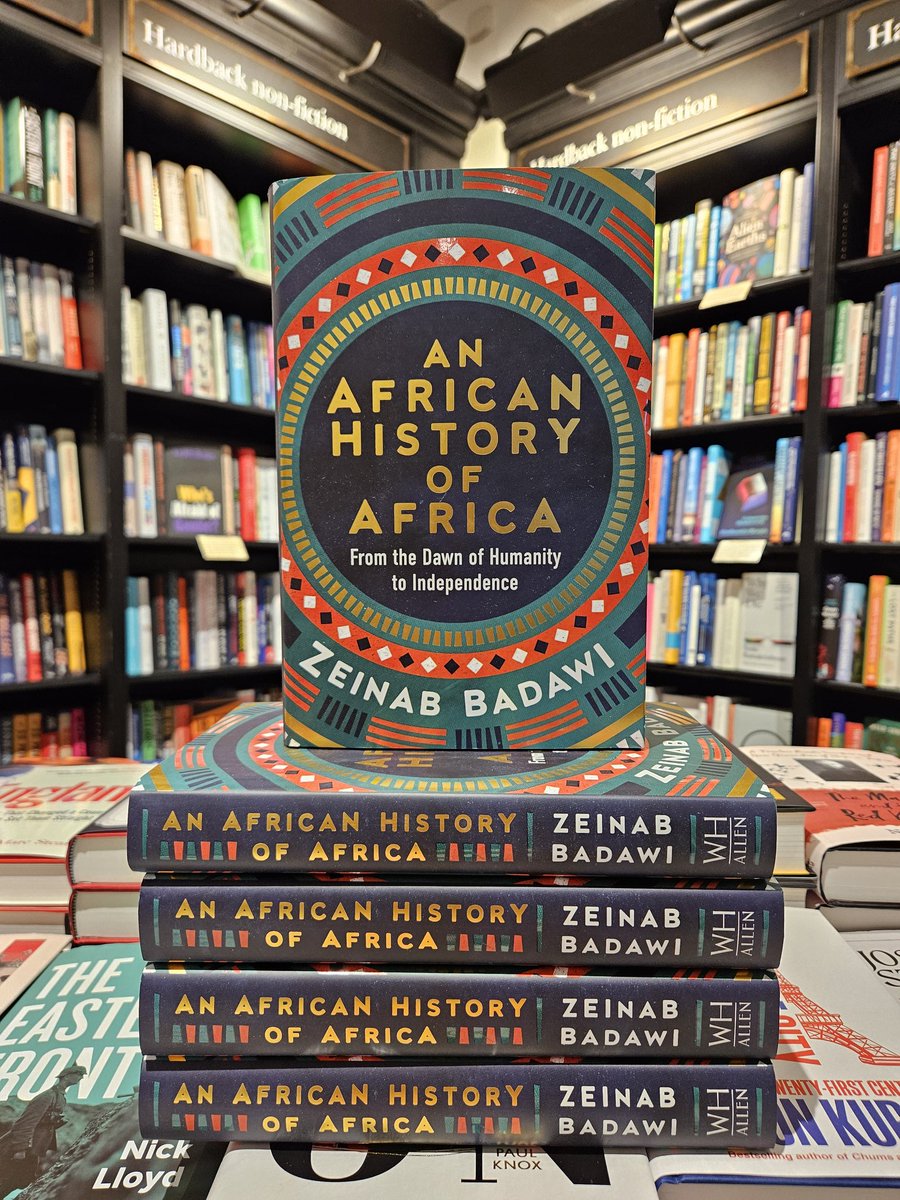 New in non-fiction: An African History of Africa by Zeinab Badawi

Hugely important and necessary, Badawi's compelling history of Africa charts a fascinating and informative journey from the origins of humanity to the pivotal new chapter of independence.

#waterstonesislington