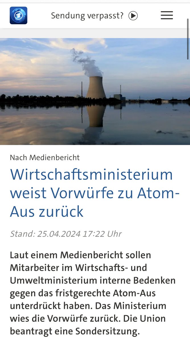 Das ist der einzige Bericht von Tagesschau zur Causa #Habeck. Das ist kein Journalismus. Das ist eine Verteidigung eines Bundesministers. Es ist eine Verzerrung der brisanten Faktenlage - die um 180 Grad umgedreht wird für eigene Weltanschauung. Nennt sich halt auch Propaganda.