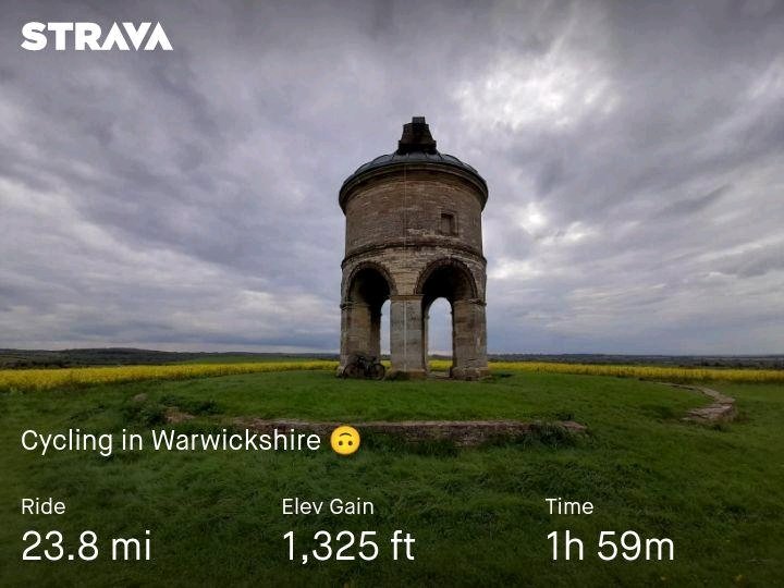 Got down as far as Warwick services and parked up ✔️ And early enough to get out for a good cycle 🙃 Check out my activity on Strava: strava.app.link/ffFhzhoA5Ib