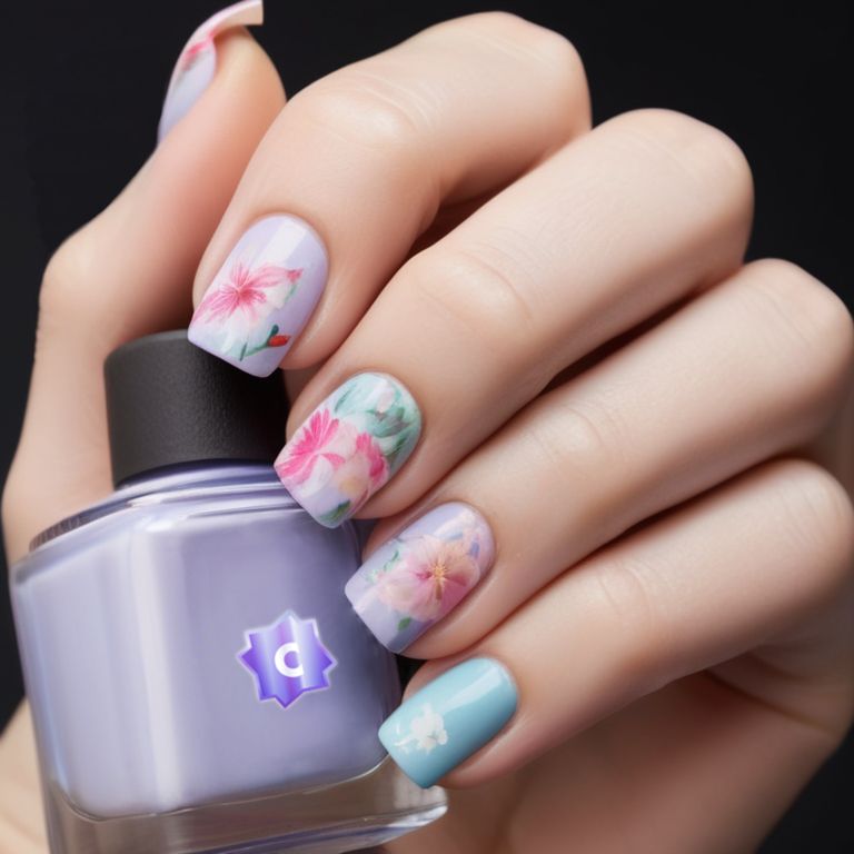 Dream color palette nail design.
#nails #nailart #naildesign #nailsaddict #nailartist #nailie #nail #manicure #fille #nailinspiration #fashion #beauty #Belleza #girls #girly #girlygirl #uñas #uñasacrilicas #ongles