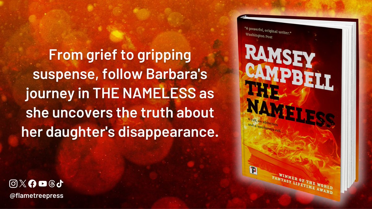 Enter a world where every shadow holds a secret in #TheNameless by @ramseycampbell1 flametr.com/3Vf3SAv