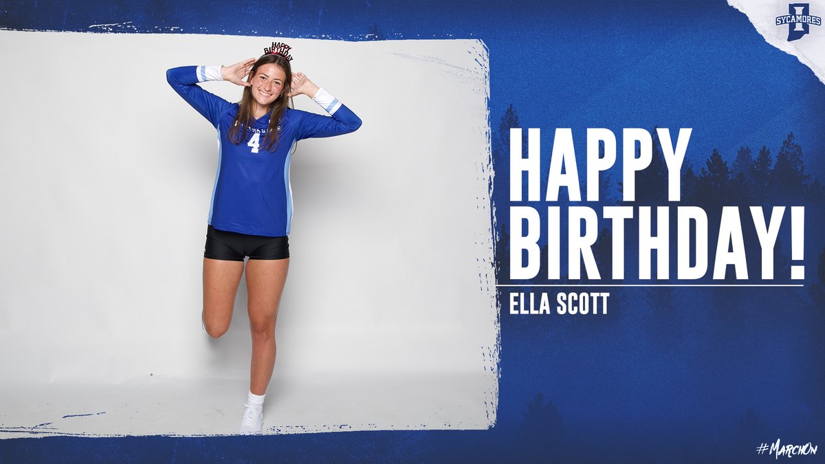 Indiana State Volleyball (@indstvb) on Twitter photo Happy birthday to middle blocker and 2023 MVC All-Freshman Team selection <a href="/Ella_Scott4/">Ella Scott</a>! 🥳
#MarchOn | #ProudToBeATree Happy birthday to middle blocker and 2023 MVC All-Freshman Team selection <a href="/Ella_Scott4/">Ella Scott</a>! 🥳
#MarchOn | #ProudToBeATree
