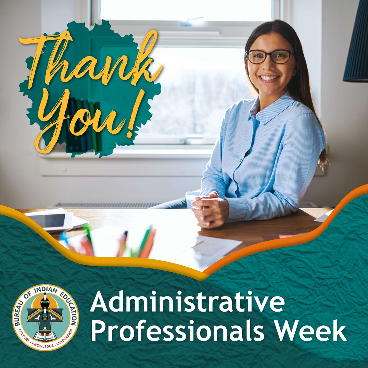 ✨Happy Administrative Professionals Week!✨ 

We celebrate your hard work, dedication and invaluable contributions. Thank you for your commitment, passion and expertise. 

#NativeEd #leadership