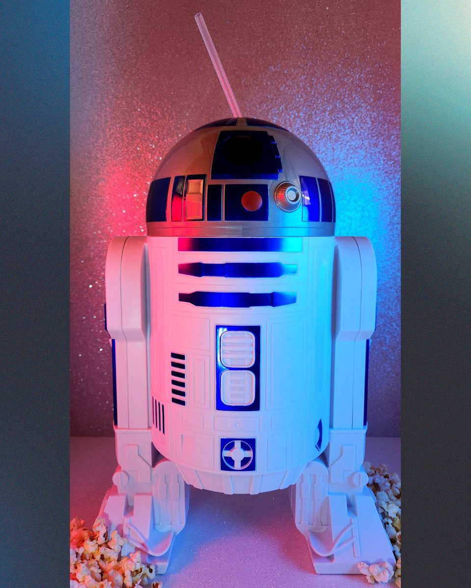 AMC Theatres is launching a R2-D2 Popcorn & Drink combo! . Credit @AMCTheatres #StarWars #R2D2 #Collectibles #Popcorn #DisTrackers