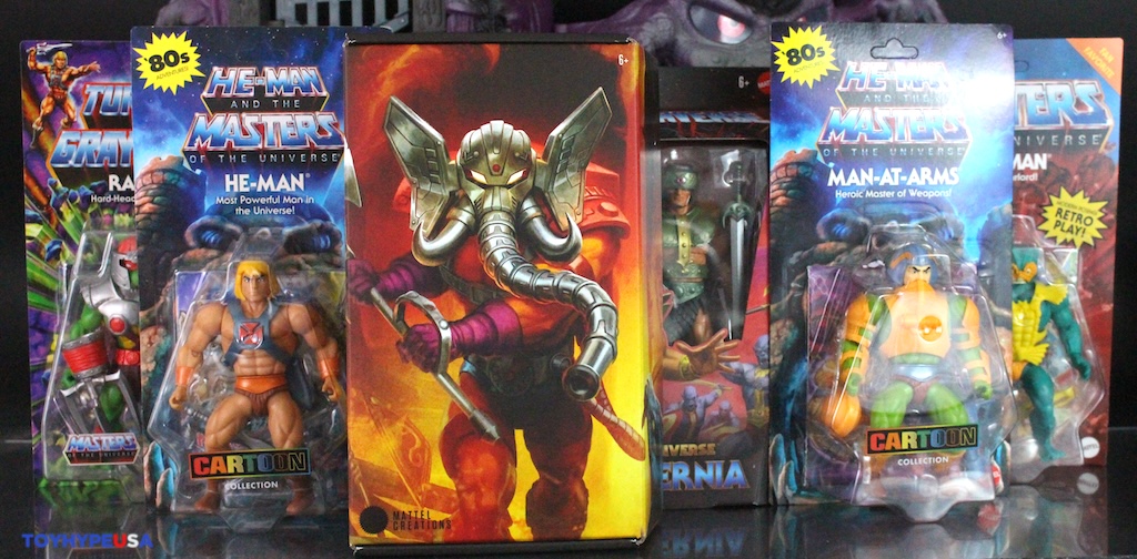 #Mattel – #MastersoftheUniverse Cartoon Collection, Masterverse & #TurtlesofGrayskull PR Box For April 2024

toyhypeusa.com/2024/04/25/mat…

Video - youtu.be/JTdwlP89wlA

#actionfigures #MOTU #HeMan #TMNT 

Thank you to Mattel for sending along! Snout Spout is signed! Take a look!