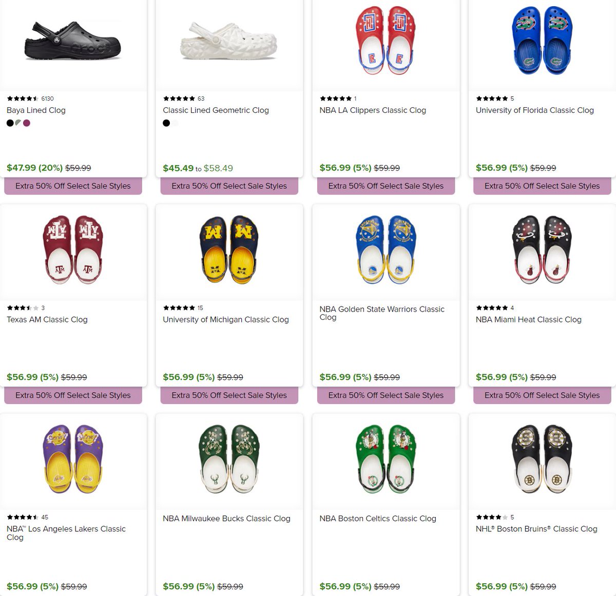 FatKidDeals's tweet photo. HUGE FLASH SALE ON CROCS!!!

Dozens of Crocs on Sale starting at $24.99, retail $55+!

Use code BLOWOUTSALE at checkout!

https://t.co/aVbYNtkLZx https://t.co/0yOCBxAInB
