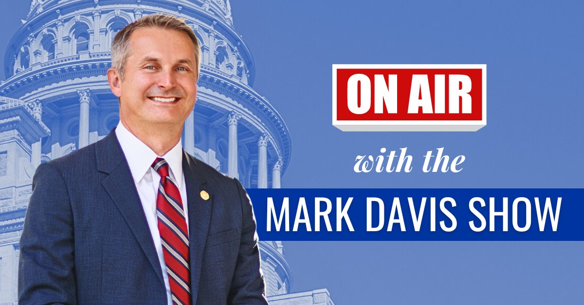 Glad to be back on the @MarkDavis Show discussing closed primaries, election integrity, and much more. If you missed that conversation, check it out here: bit.ly/3QhO5xz