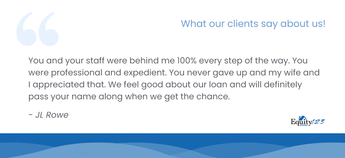 We feel equally good when we get the greatest compliment possible - 100% confidence of our clients. Start your home loan at bit.ly/31mtqyt 

#testimonials #customerservice #happycustomer #happyclientshappylife #testimonialtuesday #realestate #refinance #homebuying #l ...