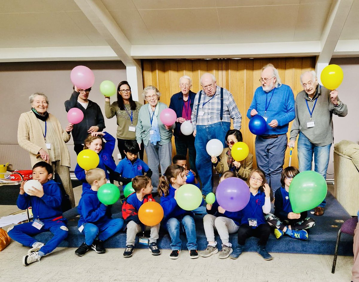 It’s Global Intergenerational Week and we are having such fun celebrating! 🎈🎉🥳 All around the world organisations and groups (just like ours) are making some noise about how wonderful AND important intergenerational practice is. #GIW24 #Grandfriends #intergenerational