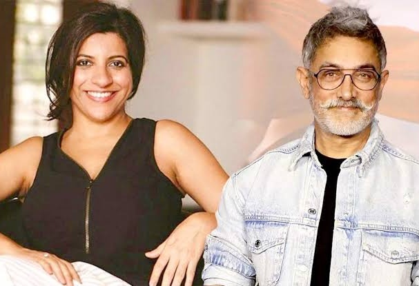 Director #ZoyaAkhtar meets #AamirKhan to initiate conversations on a new project; it's a slice-of-life film with a middle-aged protagonist.
