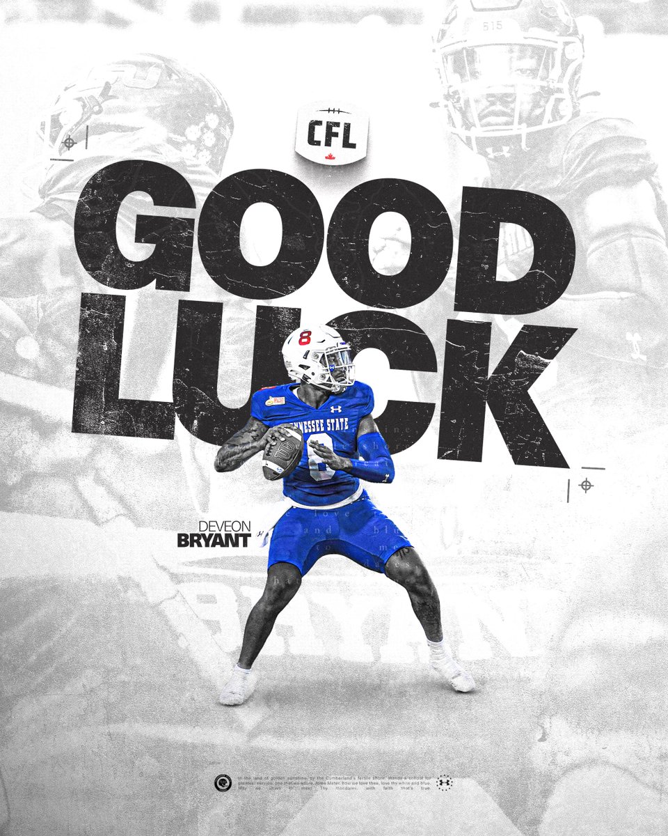 𝙋𝙧𝙤 𝘼𝙨𝙥𝙞𝙧𝙖𝙩𝙞𝙤𝙣𝙨 ➡️🏈 Good luck to Deveon Bryant has he works out with the Winnipeg Blue Bombers #RoarCity x #GUTS