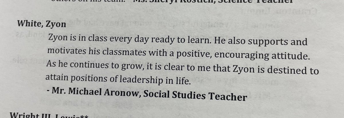 ZyonWhite_'s tweet photo. 1. Student! 2. Athlete #AGTG #TosaEast
#StudentAthlete https://t.co/3aHvrUSD2t