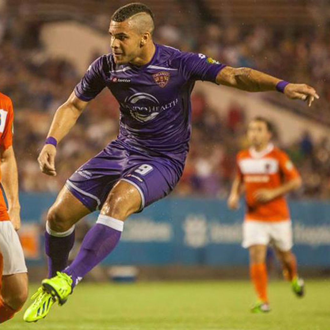 The streets won't forget @Ddwyer14's epic four-goal performance in the 2013 USL Championship Final 😏 Welcome back to the league, Dom! 👊