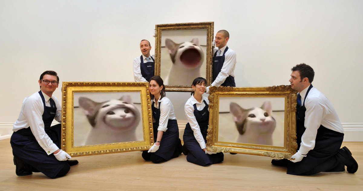 $POPCAT at Sothebys.  Breathtaking.