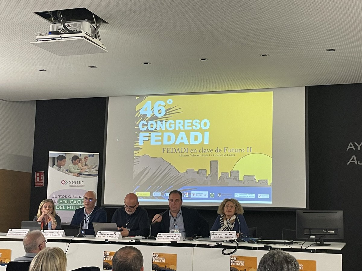 46º Congreso de FEDADI
ADIMAD asiste al congreso, compartiendo experiencias educativas con el resto de asociaciones de directores.