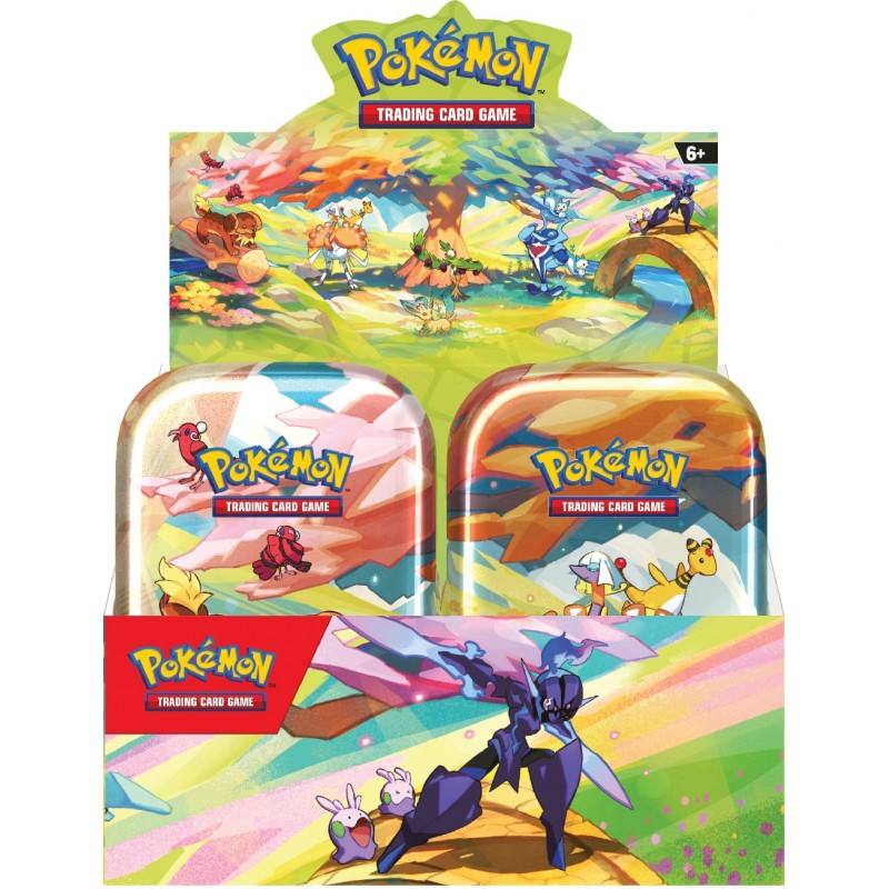 🃏 #PokémonTCG : La Display de 10 Mini Tin Pokémon Écarlate et Violet - Magnifique Paldea est disponible en préco à 129,90€ sur Figurines-Goodies ! Sortie Juin 2024 !

➡ tidd.ly/4aWTClC

#Pokémon #CartesPokémon