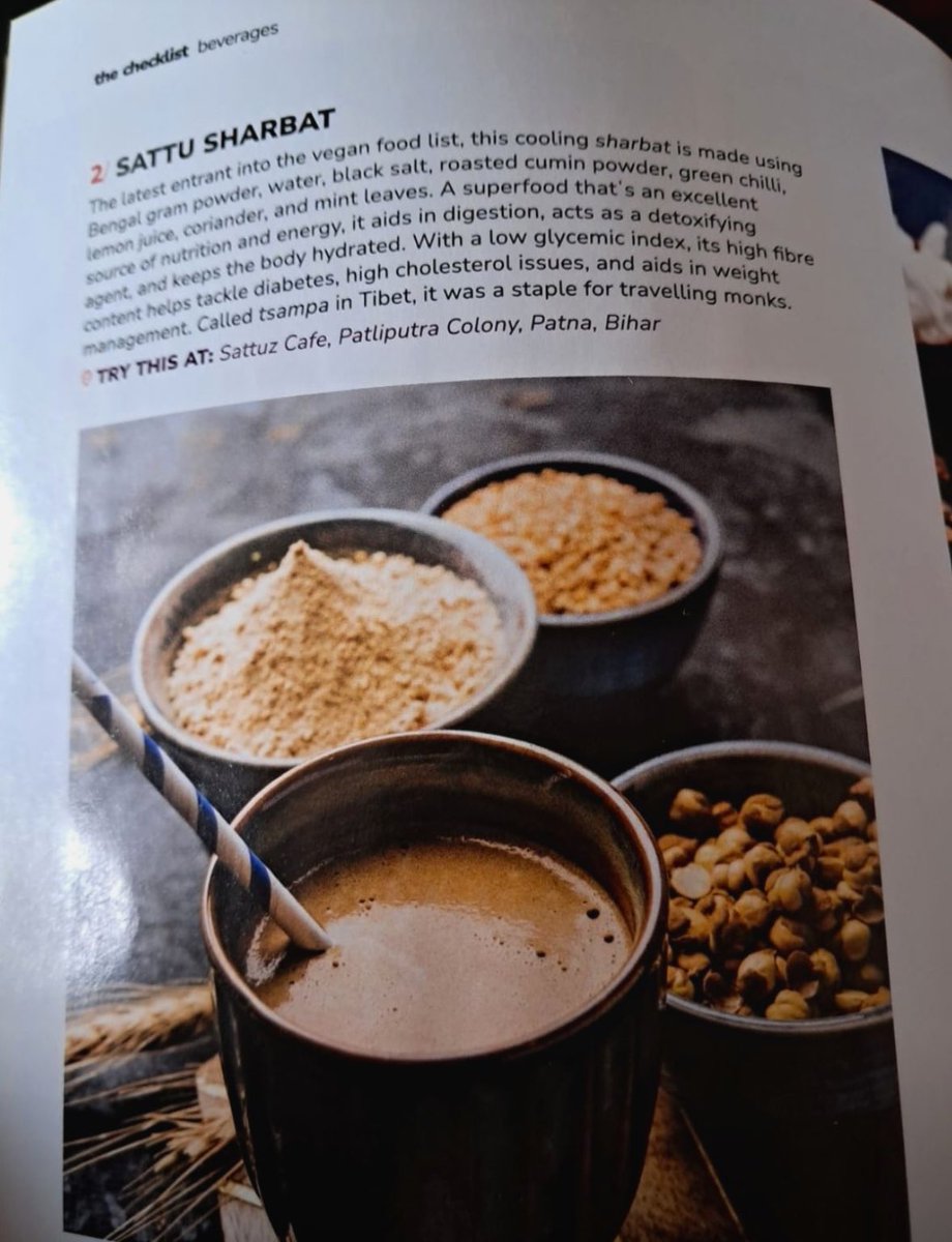 sattuz's tweet photo. @sattuz features on inflight magazine Namaste by @airindia , sincere gratitude for bringing the benefits of our desi superfood sattu to the world 💐🙏🏻😊@sattuzcafe 
https://t.co/4bwjQBtlhn 
#sattuz #desi #superfood #sattu #bihar #startup #entrepreneur #vocalforlocal #startupindia https://t.co/Do6pmvynrF