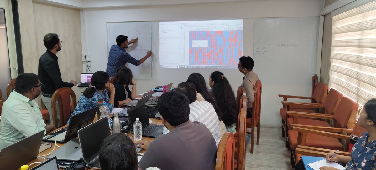 Glimpse of day-10 activities of 2 weeks hands-on training program on 'Marker-Assisted Plant Breeding'. Jointly organized by @gbrc_gujarat and @sdau_.

@dstGujarat @monakhandhar @ChaitanyaGJoshi @GujBiotechUni @gsbtm 

#plantbreeding #marker #KAUSHALYA #biotechnology #SkillIndia