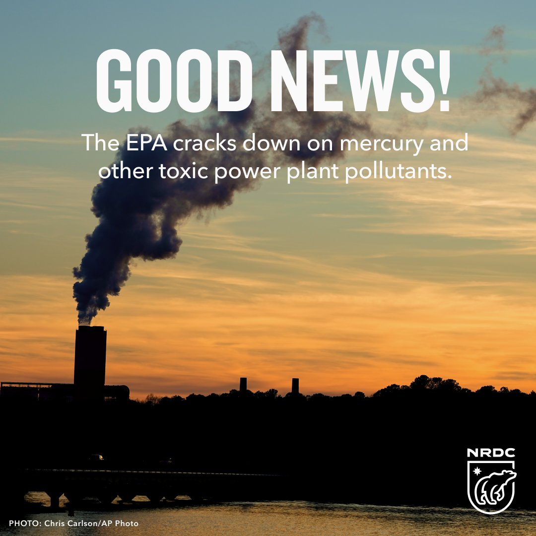 New safeguards will better protect frontline communities near power plants! The EPA is strengthening policies on toxic mercury and soot pollution and mandating corporations to be more transparent.