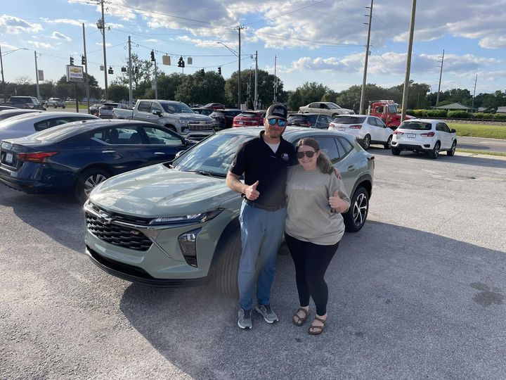 Congratulations to Hannah Keene on her brand new Cacti Trax RS! A big thank you to an amazing customer. Visit me at Jason Pilger Chevrolet in Atmore, Alabama.