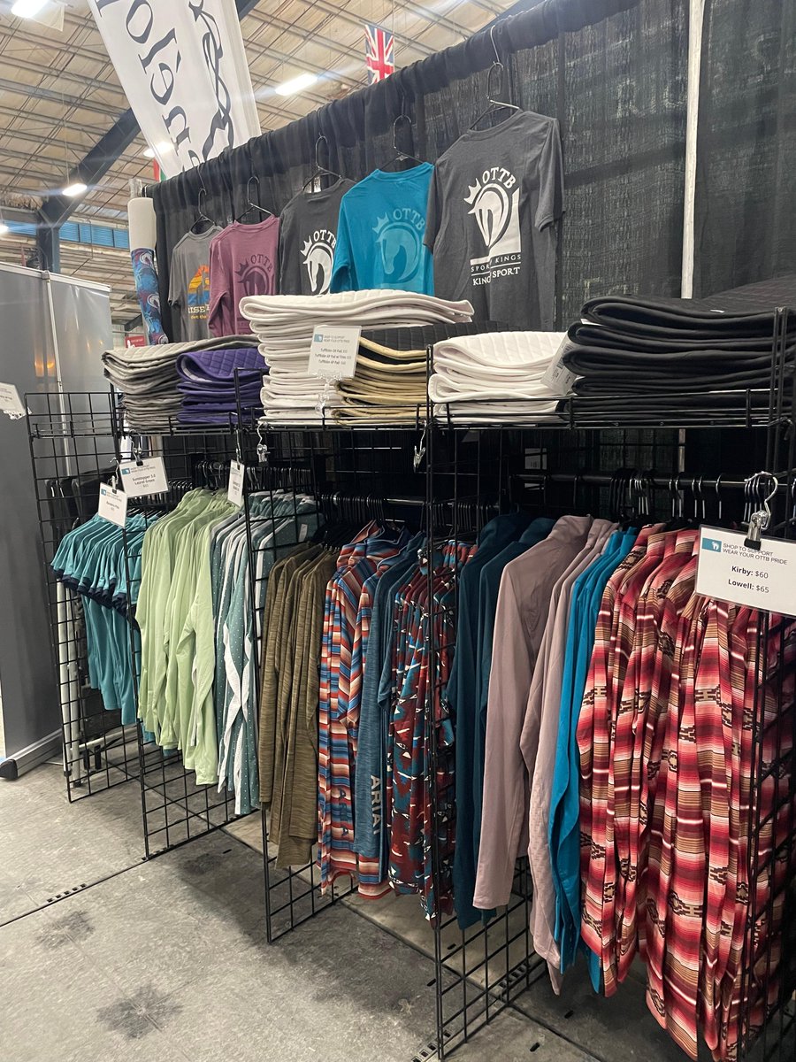 Are you at @KyThreeDayEvent? Stop by and see us, shop our NEW logowear, get your free 'TBs of the KY Three-Day' poster, and support our Fund-a-Need campaign!